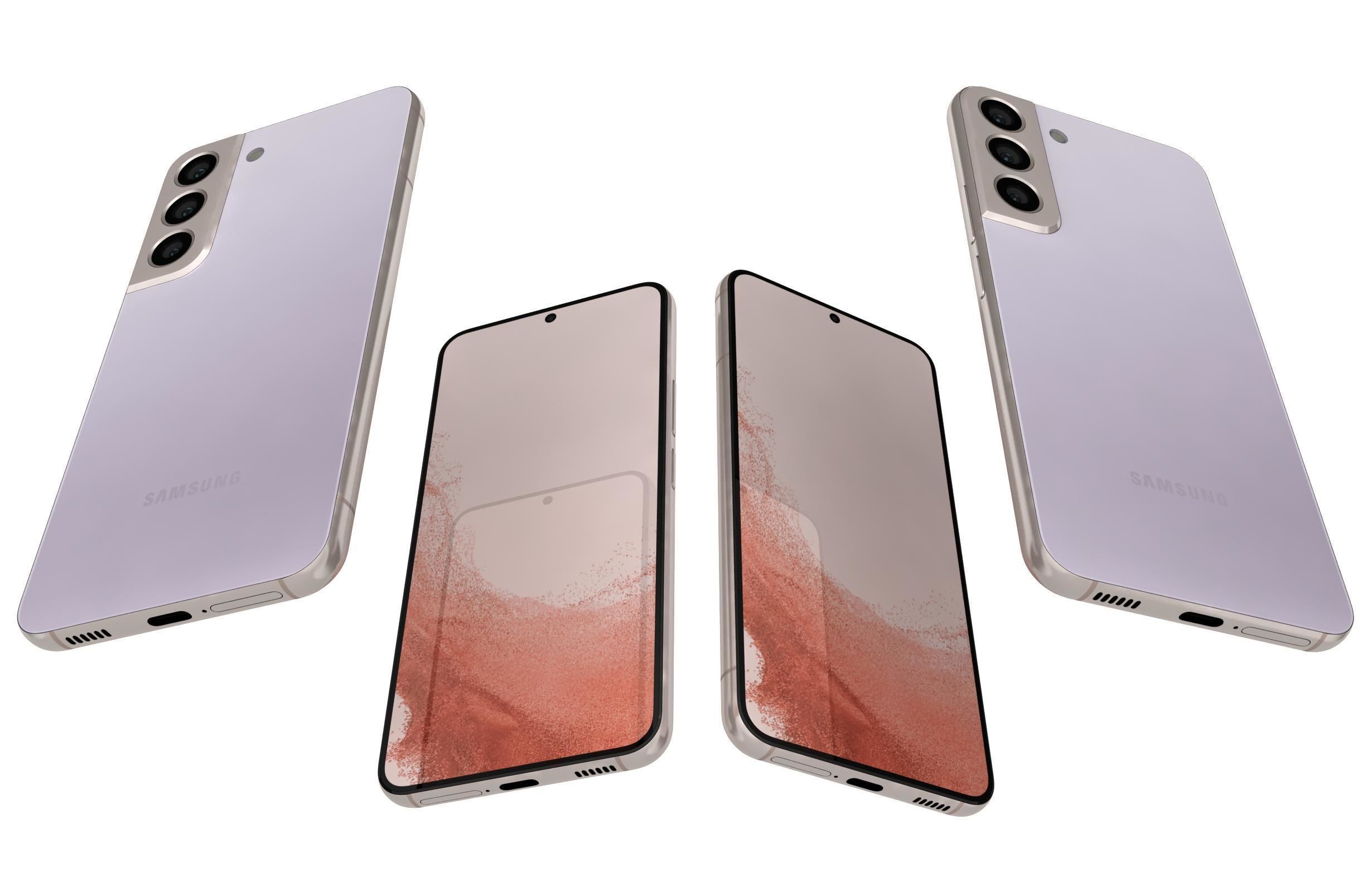 Samsung Galaxy S22 All Colors 3D model_35