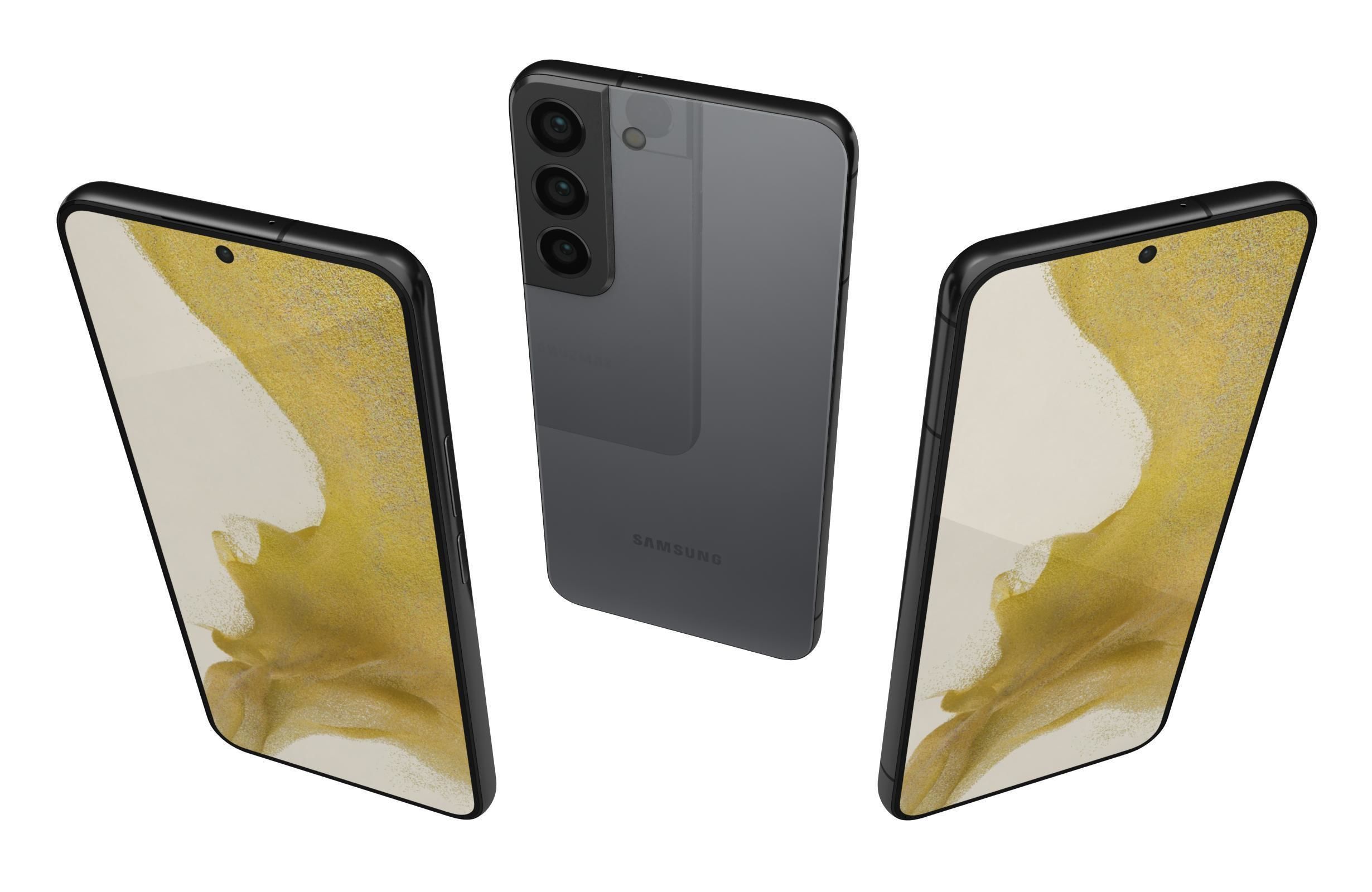Samsung Galaxy S22 All Colors 3D model_3