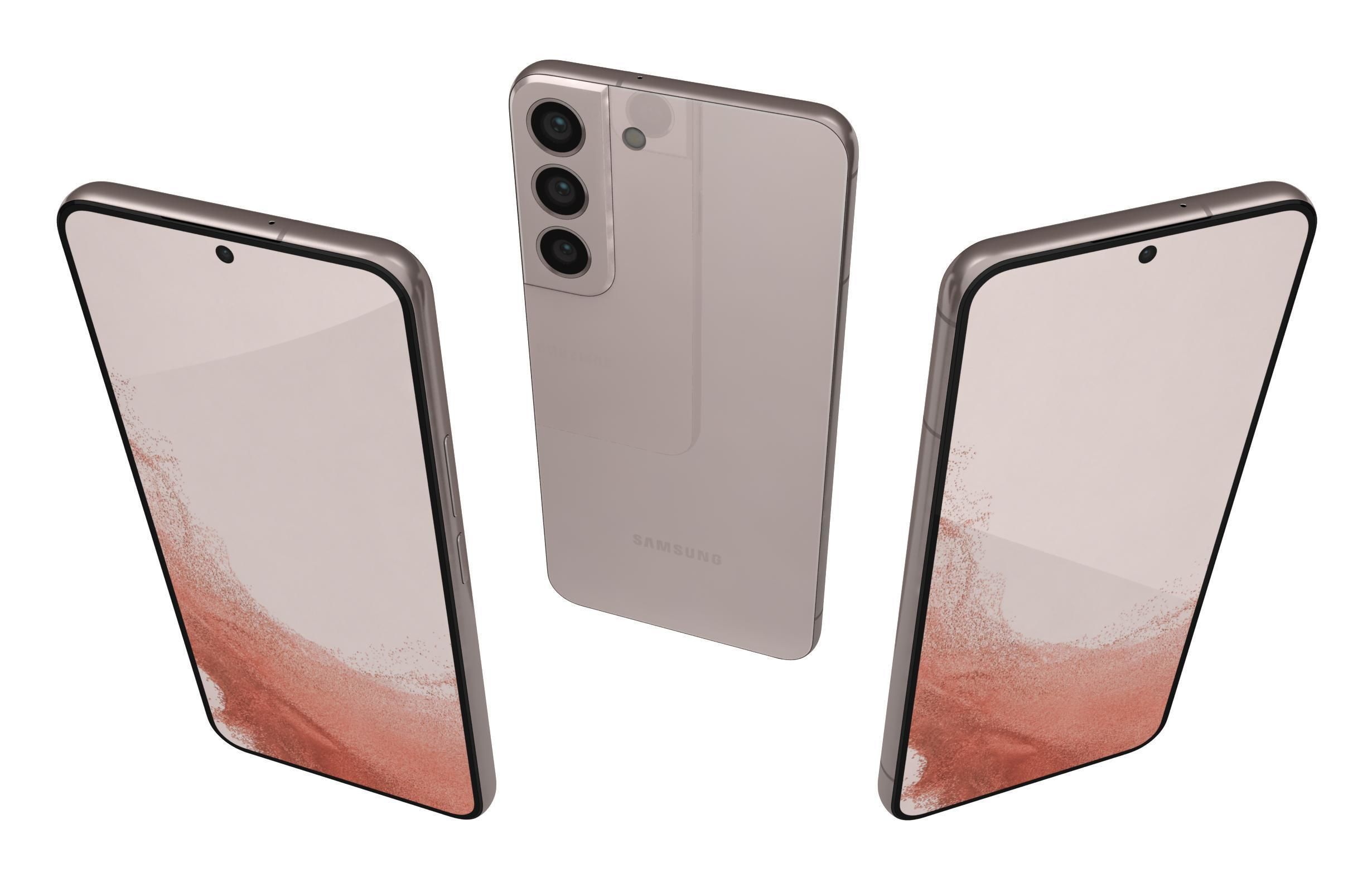 Samsung Galaxy S22 All Colors 3D model_21