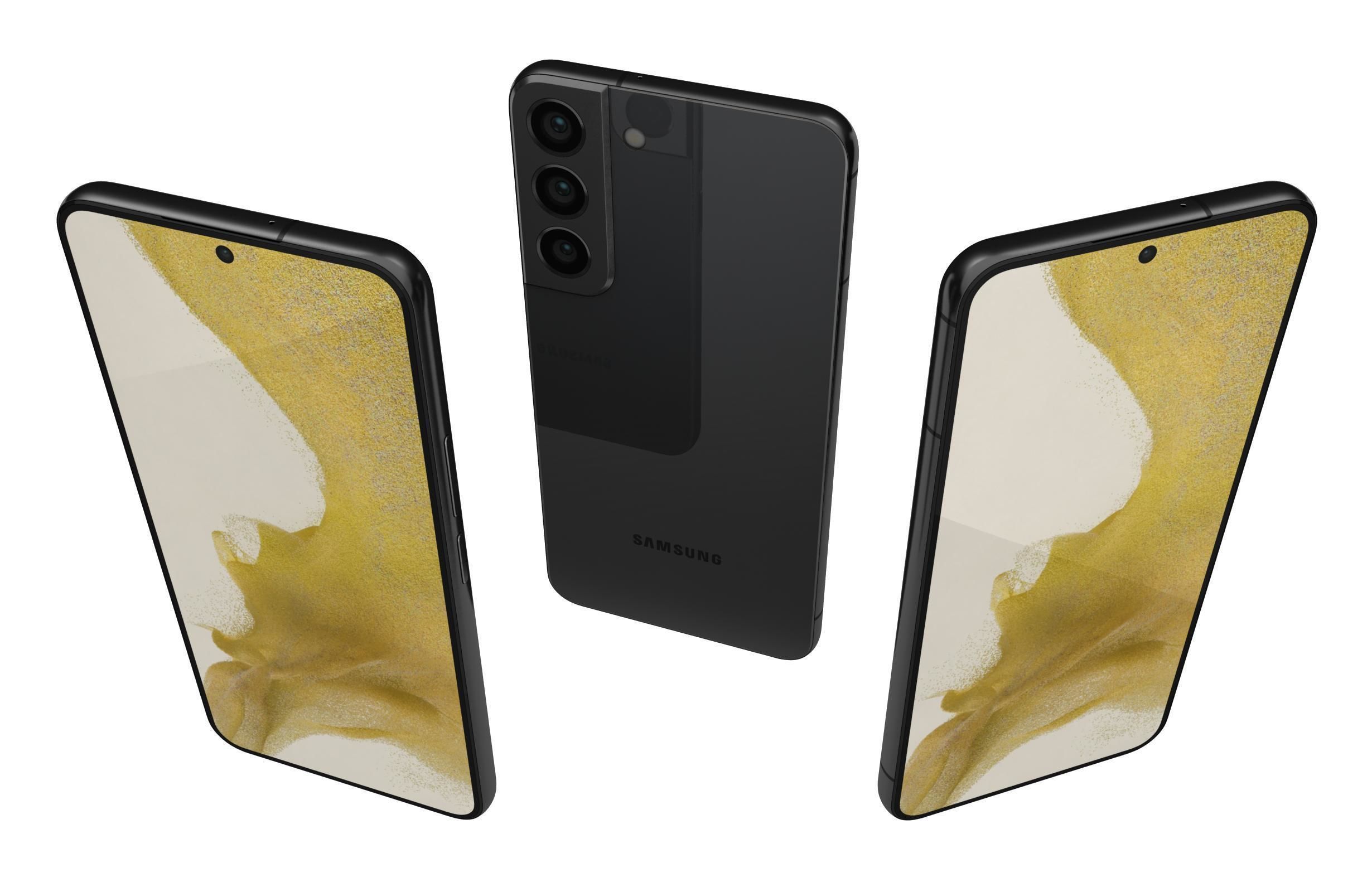 Samsung Galaxy S22 All Colors 3D model_16