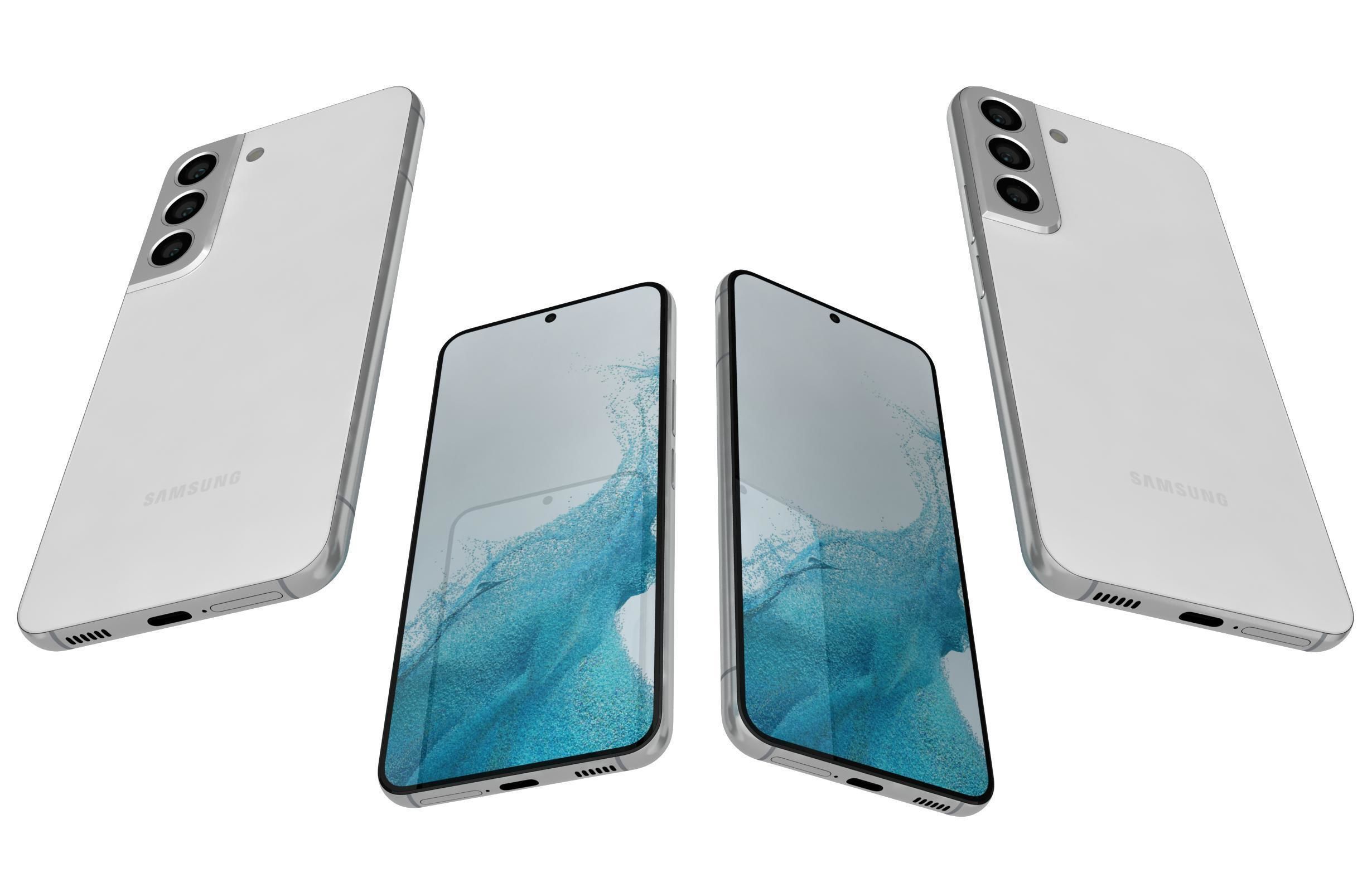 Samsung Galaxy S22 All Colors 3D model_40