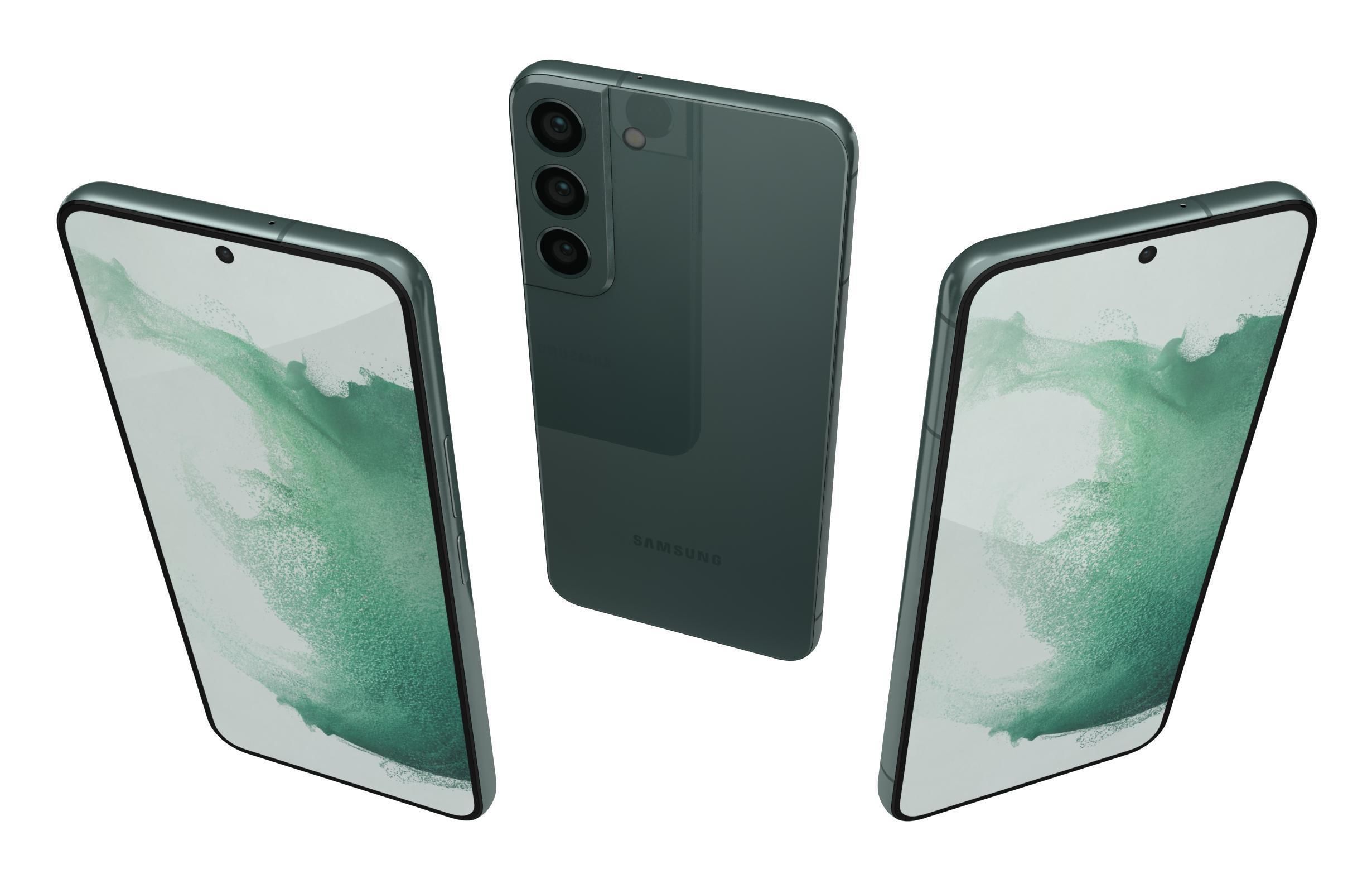 Samsung Galaxy S22 All Colors 3D model_4