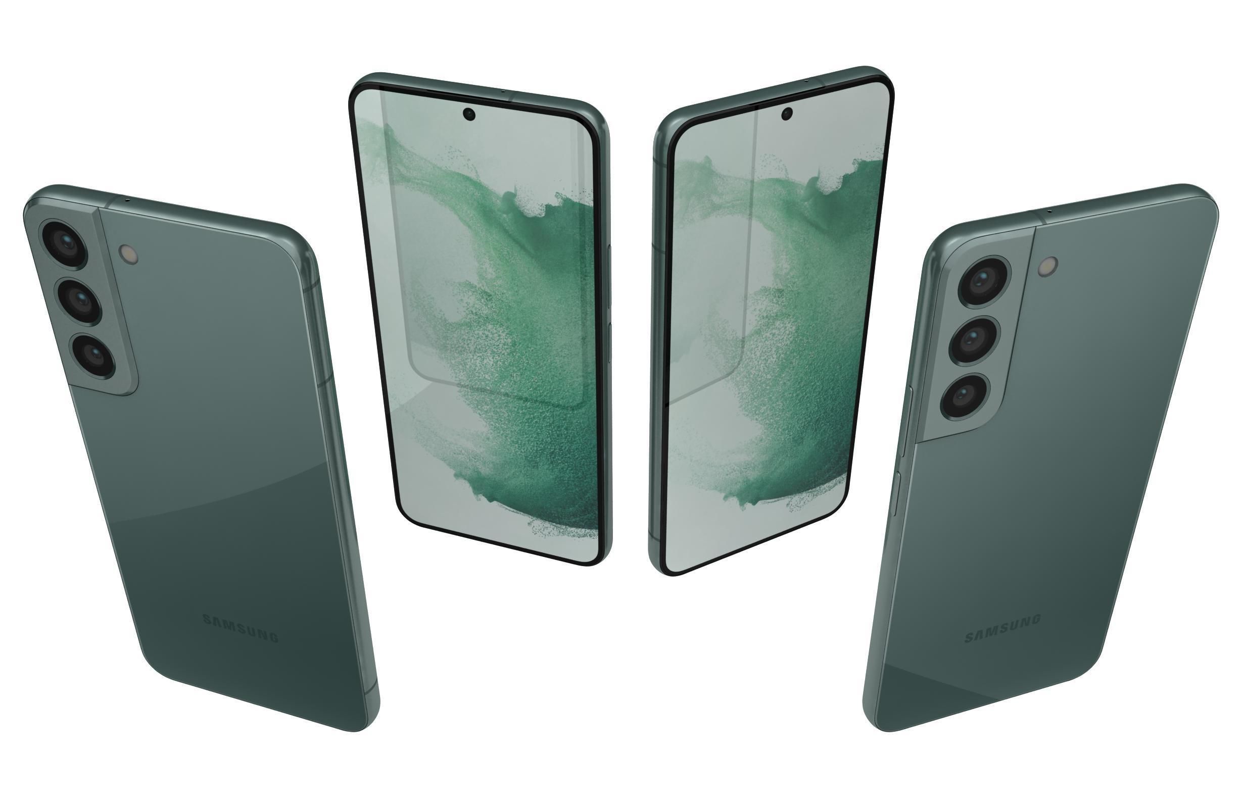 Samsung Galaxy S22 All Colors 3D model_10