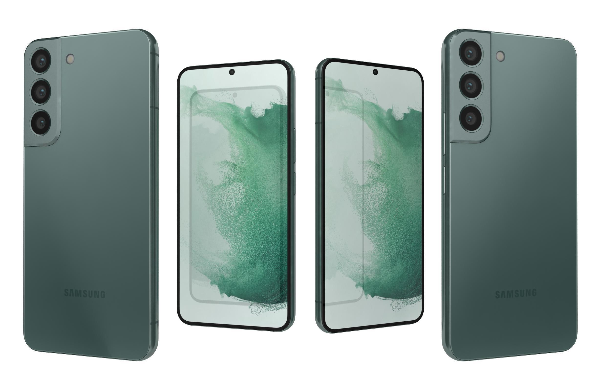 Samsung Galaxy S22 All Colors 3D model_8