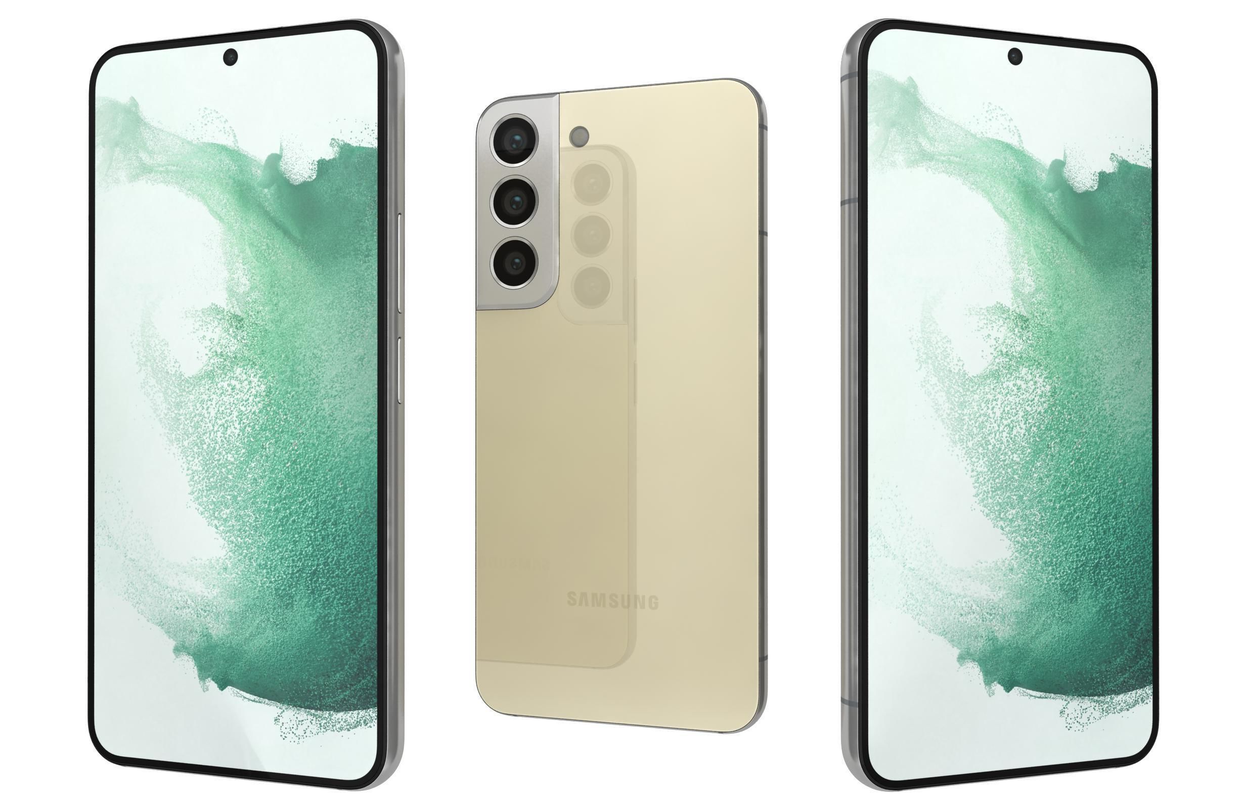 Samsung Galaxy S22 All Colors 3D model_48