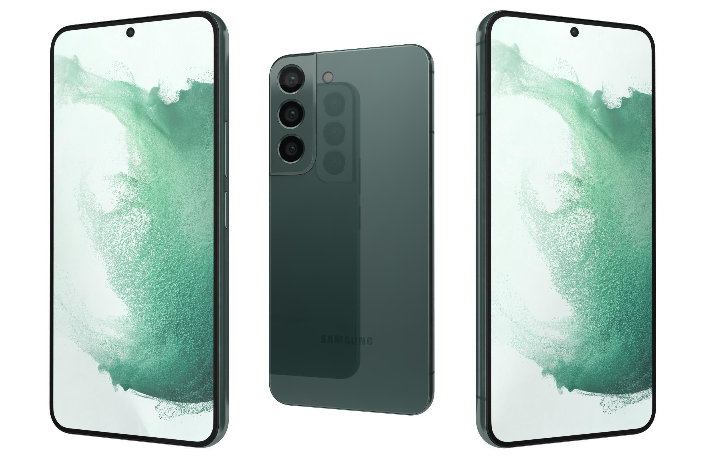 Samsung Galaxy S22 All Colors 3D model_2