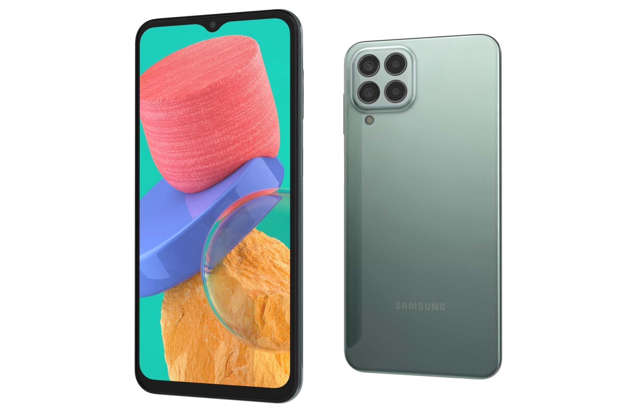 Samsung Galaxy M33 All Colors 3D model_38