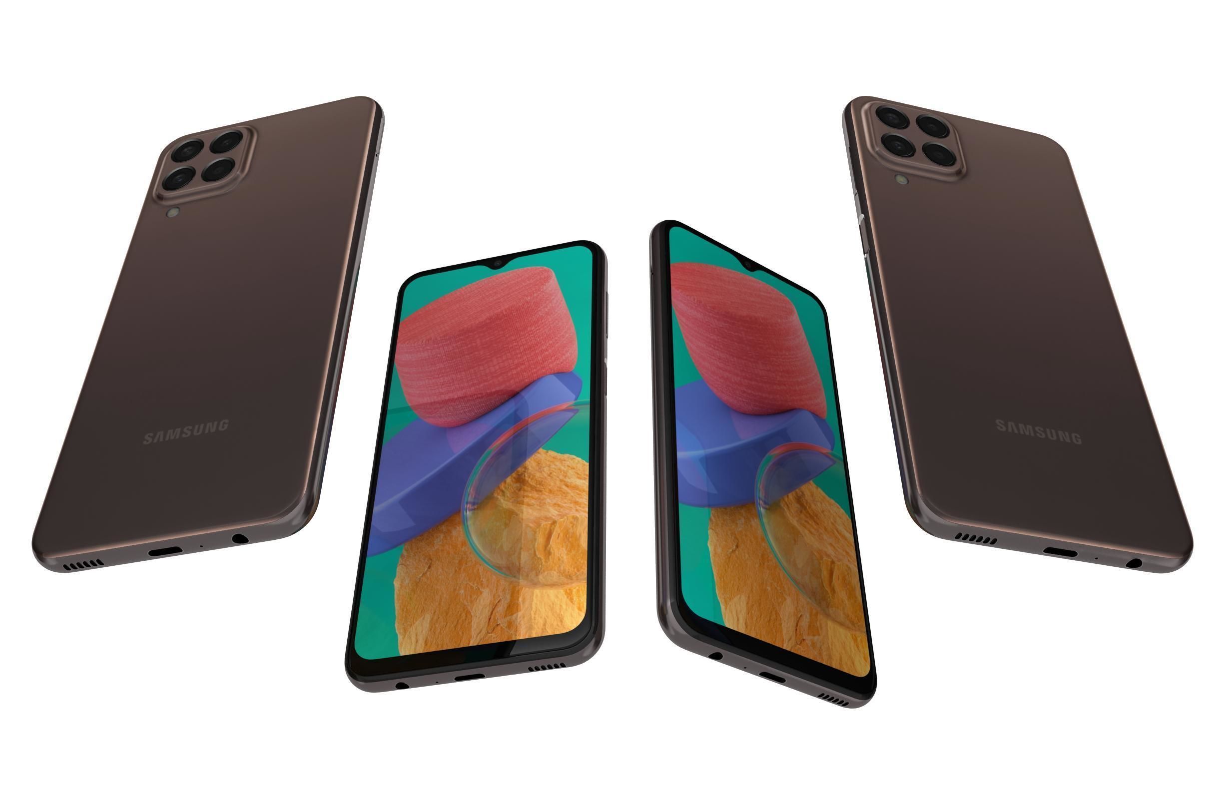 Samsung Galaxy M33 All Colors 3D model_34