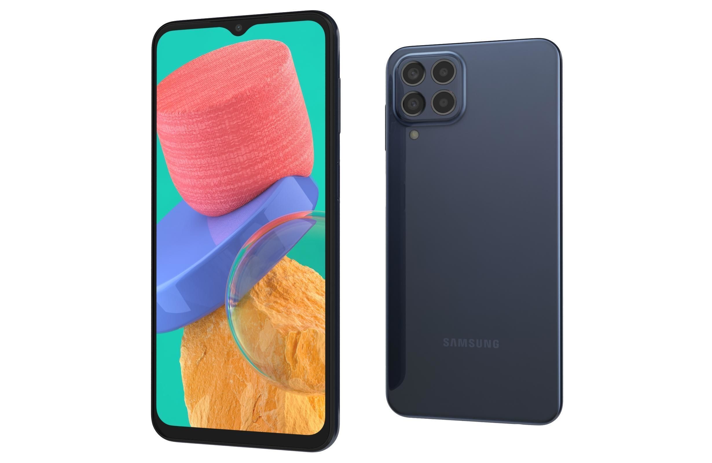 Samsung Galaxy M33 All Colors 3D model_39