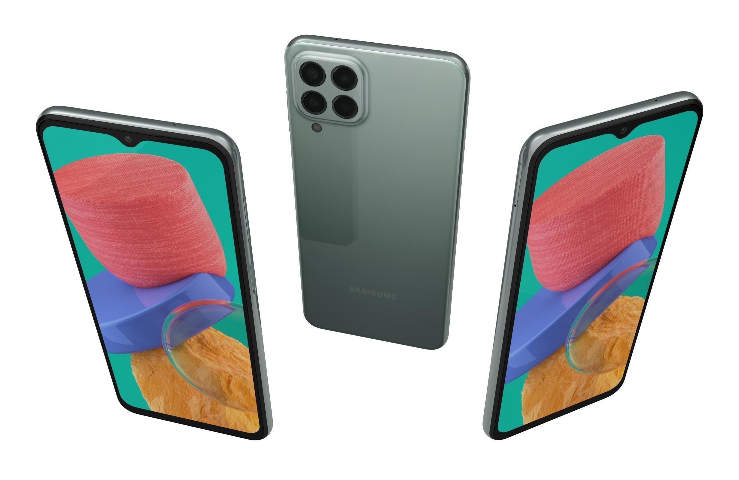 Samsung Galaxy M33 All Colors 3D model_23