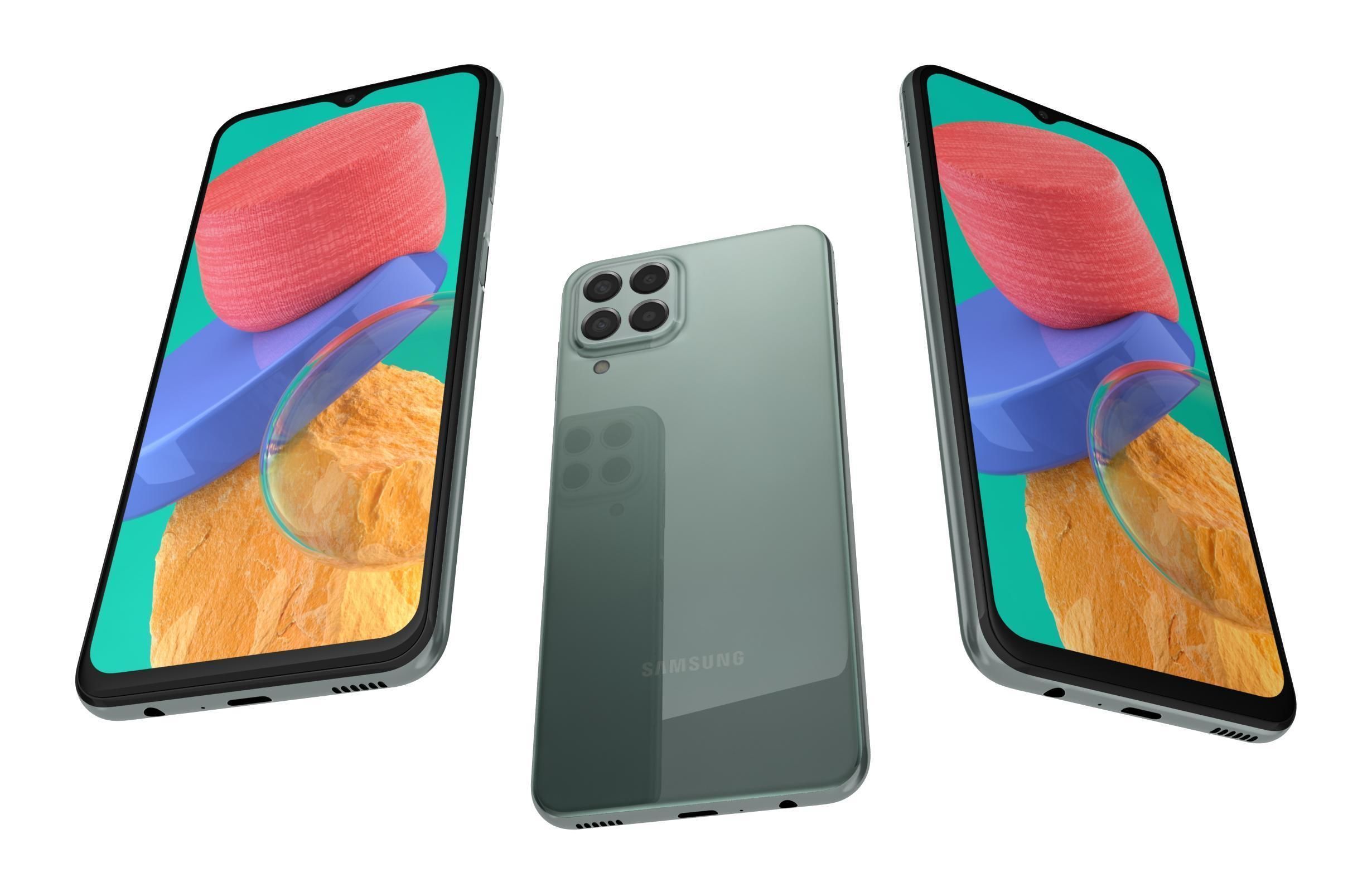 Samsung Galaxy M33 All Colors 3D model_26