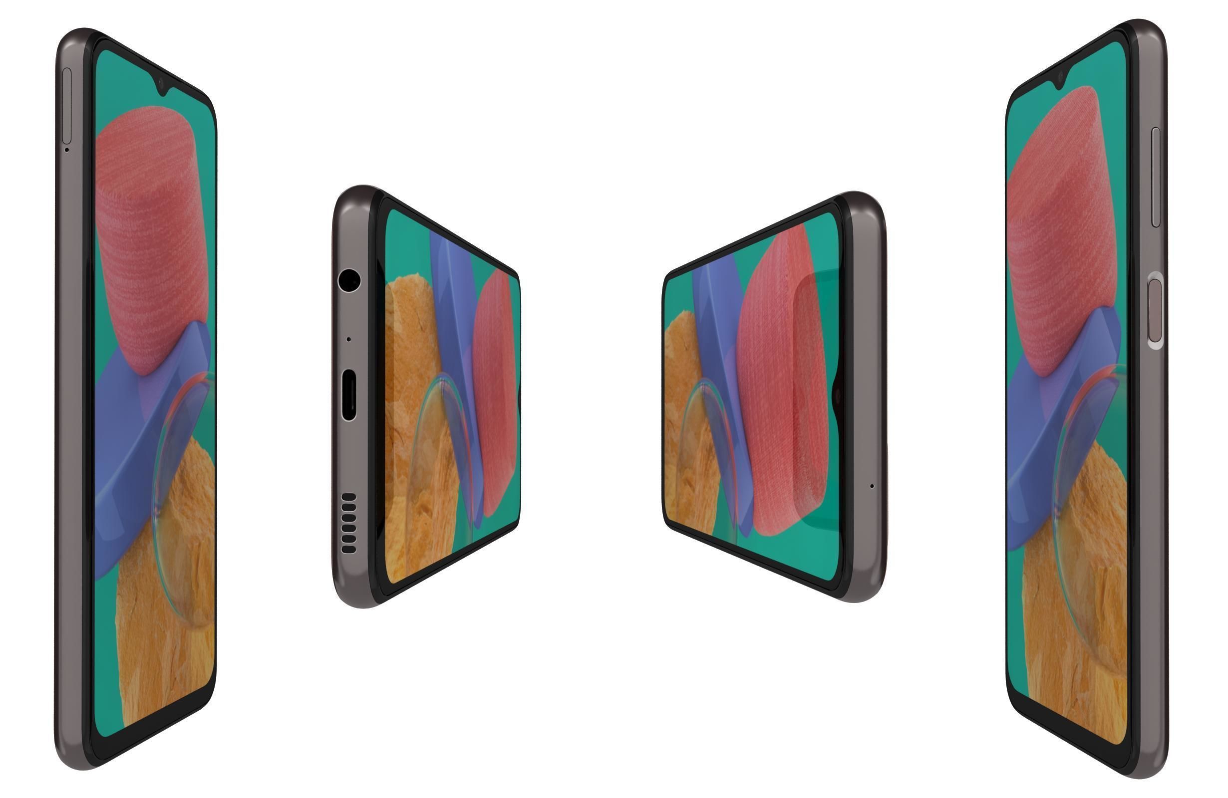 Samsung Galaxy M33 All Colors 3D model_43