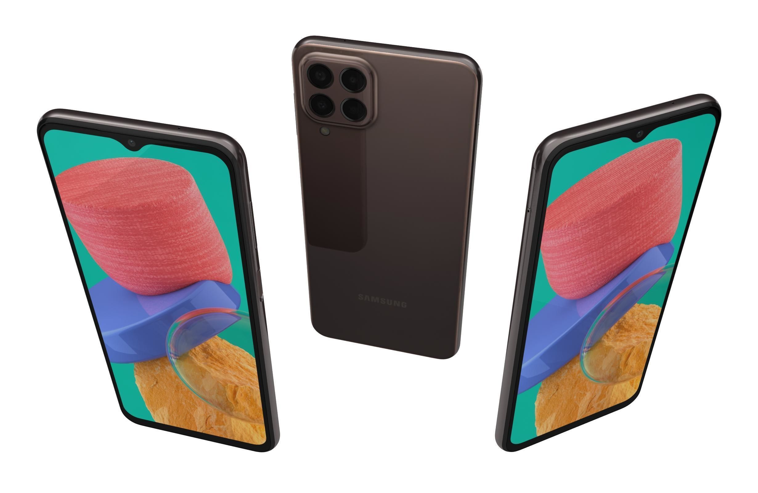 Samsung Galaxy M33 All Colors 3D model_22