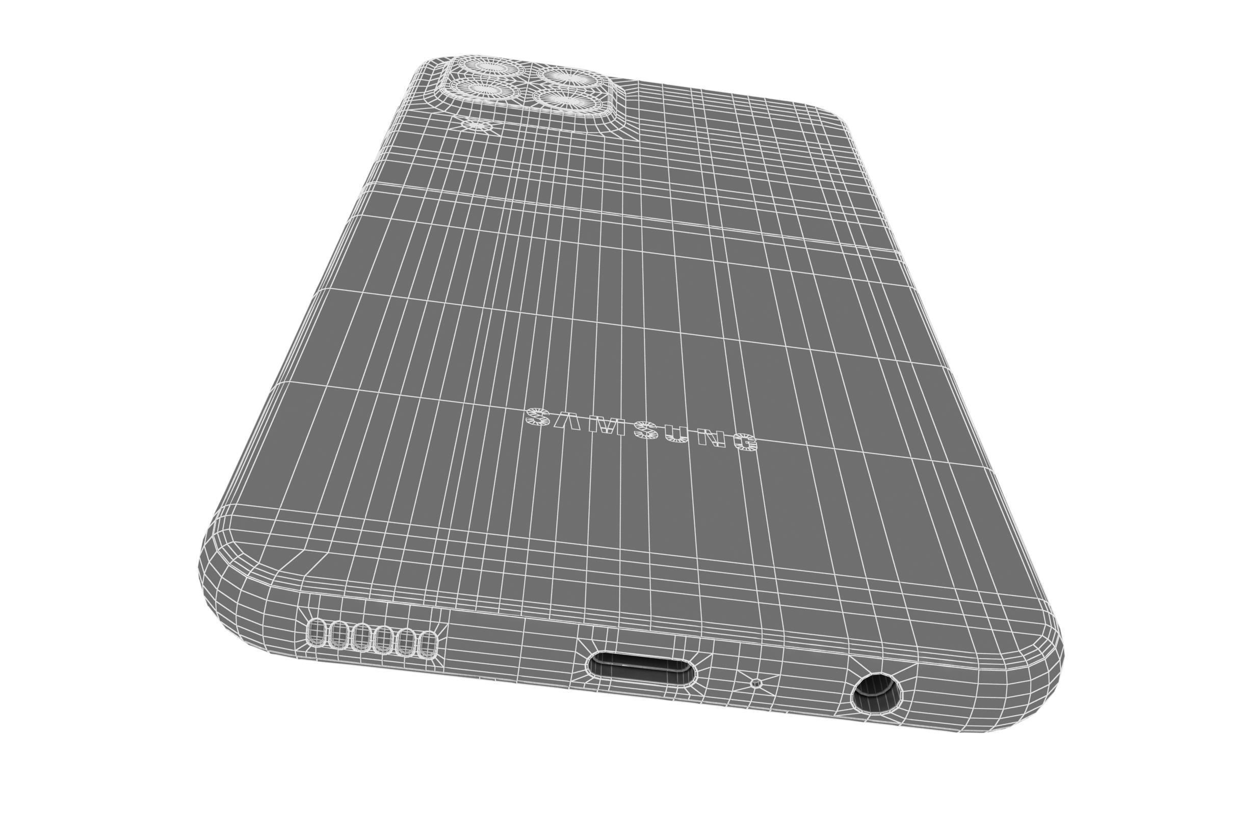 Samsung Galaxy M33 All Colors 3D model_54