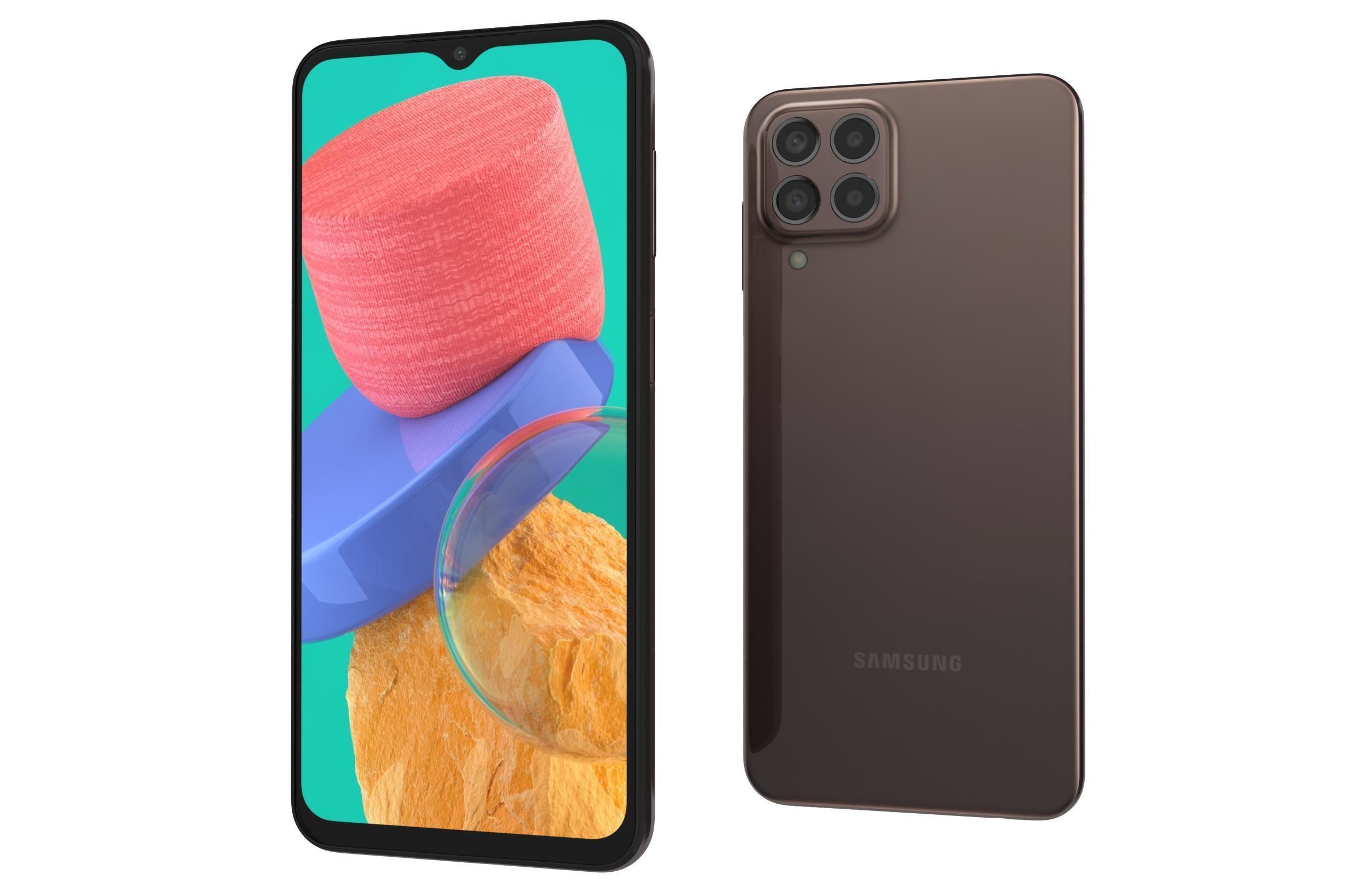 Samsung Galaxy M33 All Colors 3D model_37