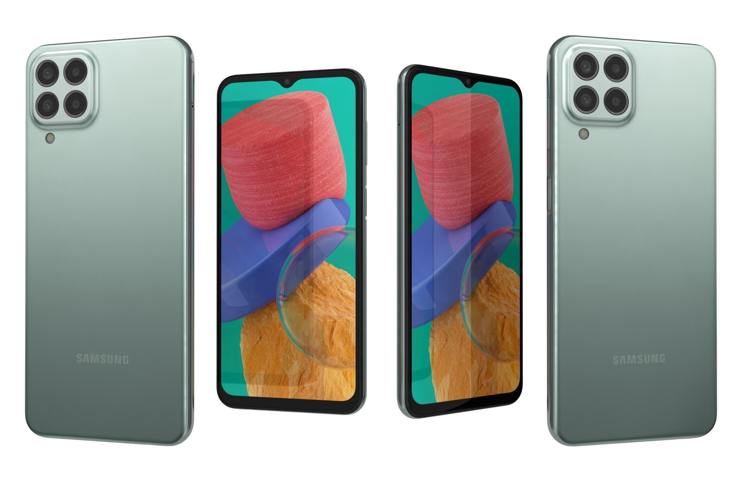 Samsung Galaxy M33 All Colors 3D model_29