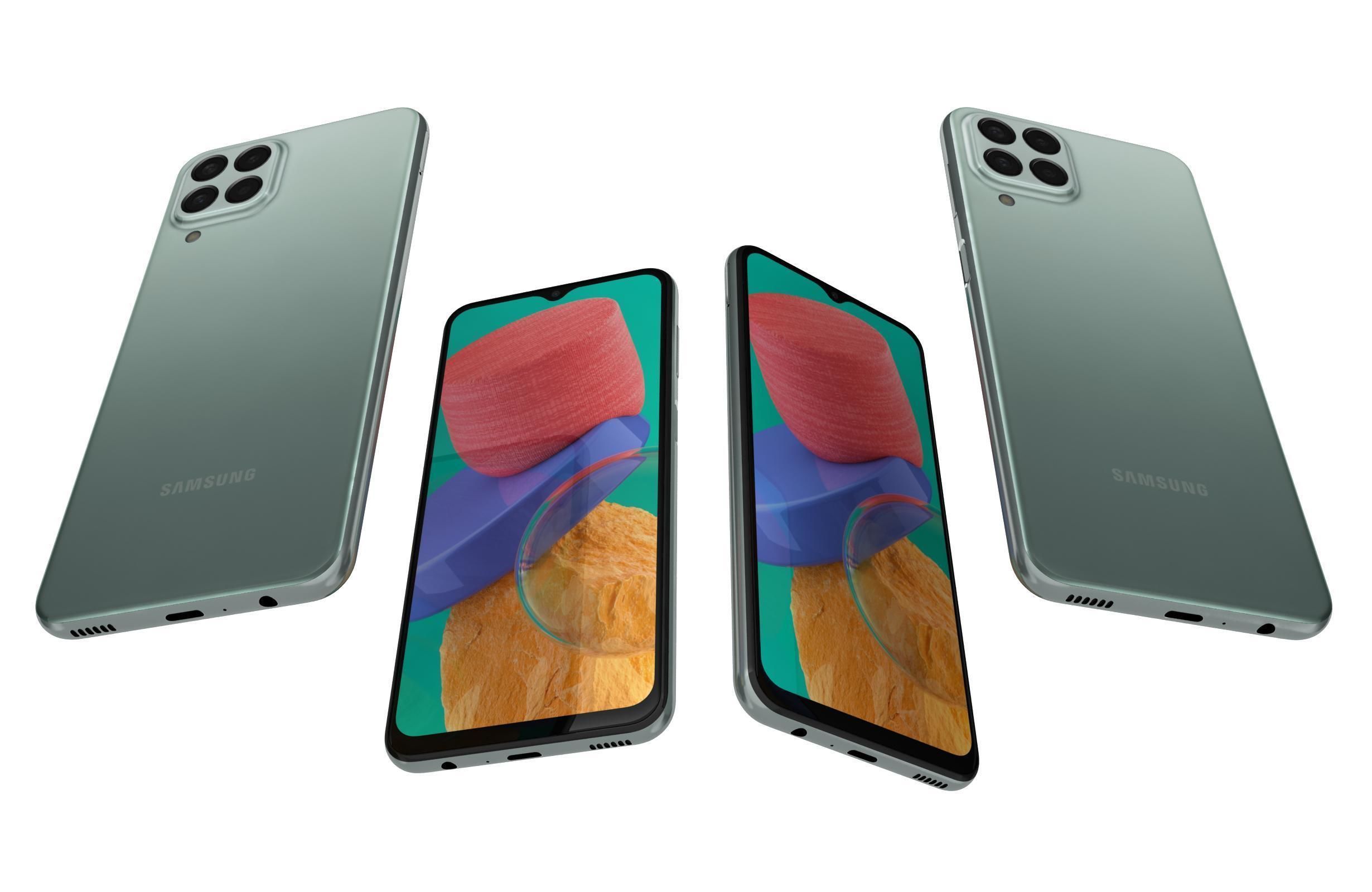 Samsung Galaxy M33 All Colors 3D model_35