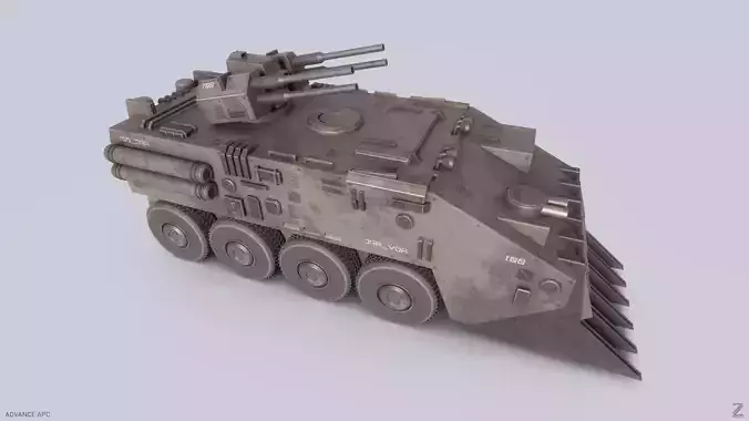 Advance APC Low-poly 3D model