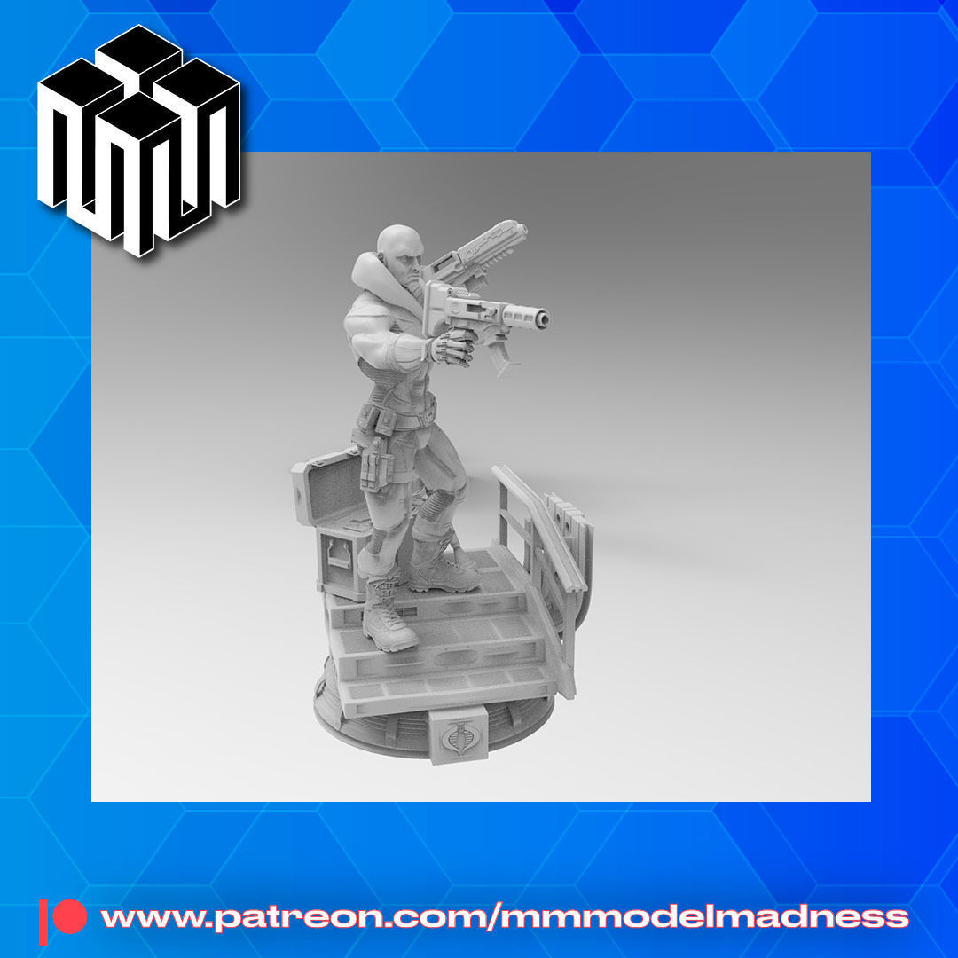 GI Joe - Destro 3D model_1