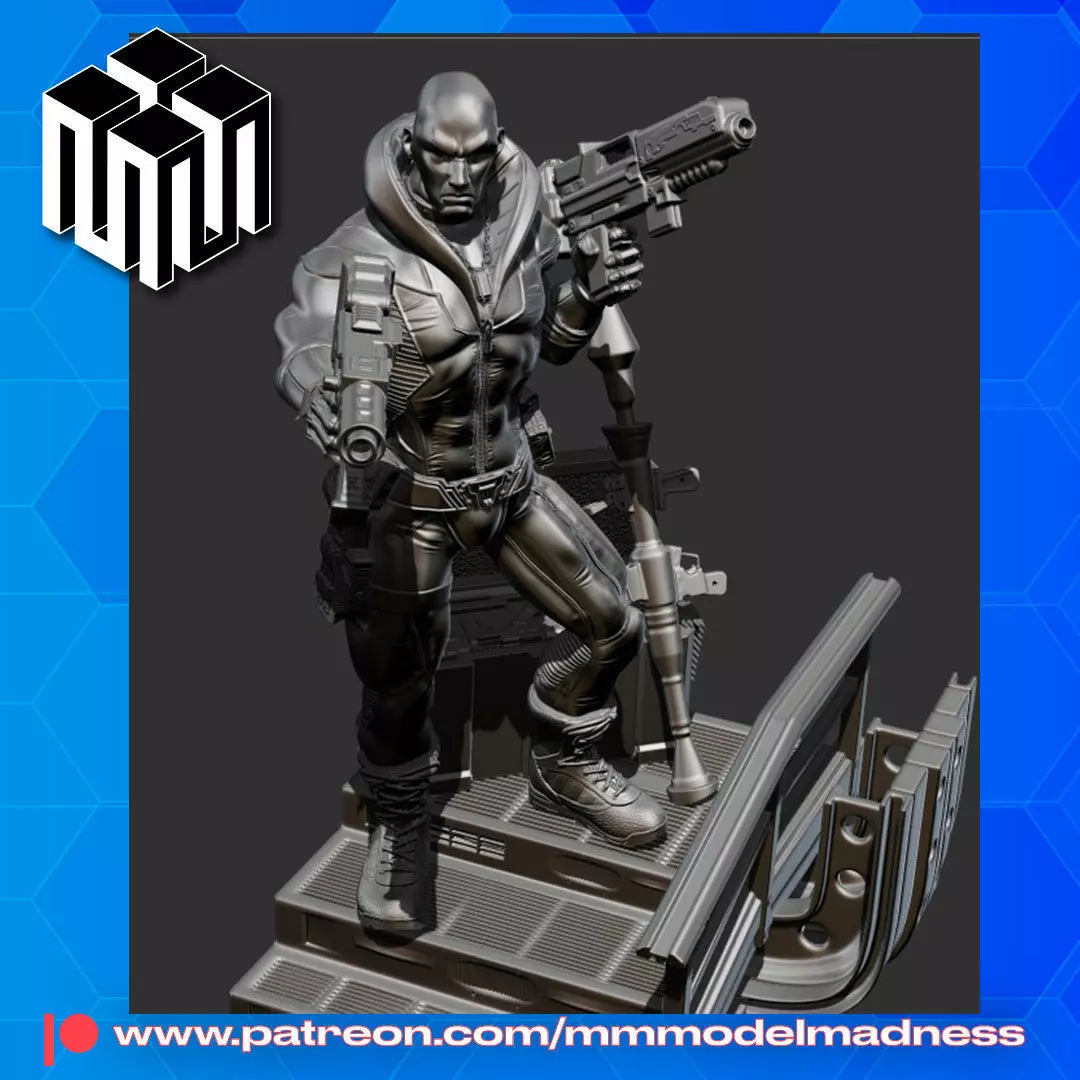 GI Joe - Destro 3D model_0