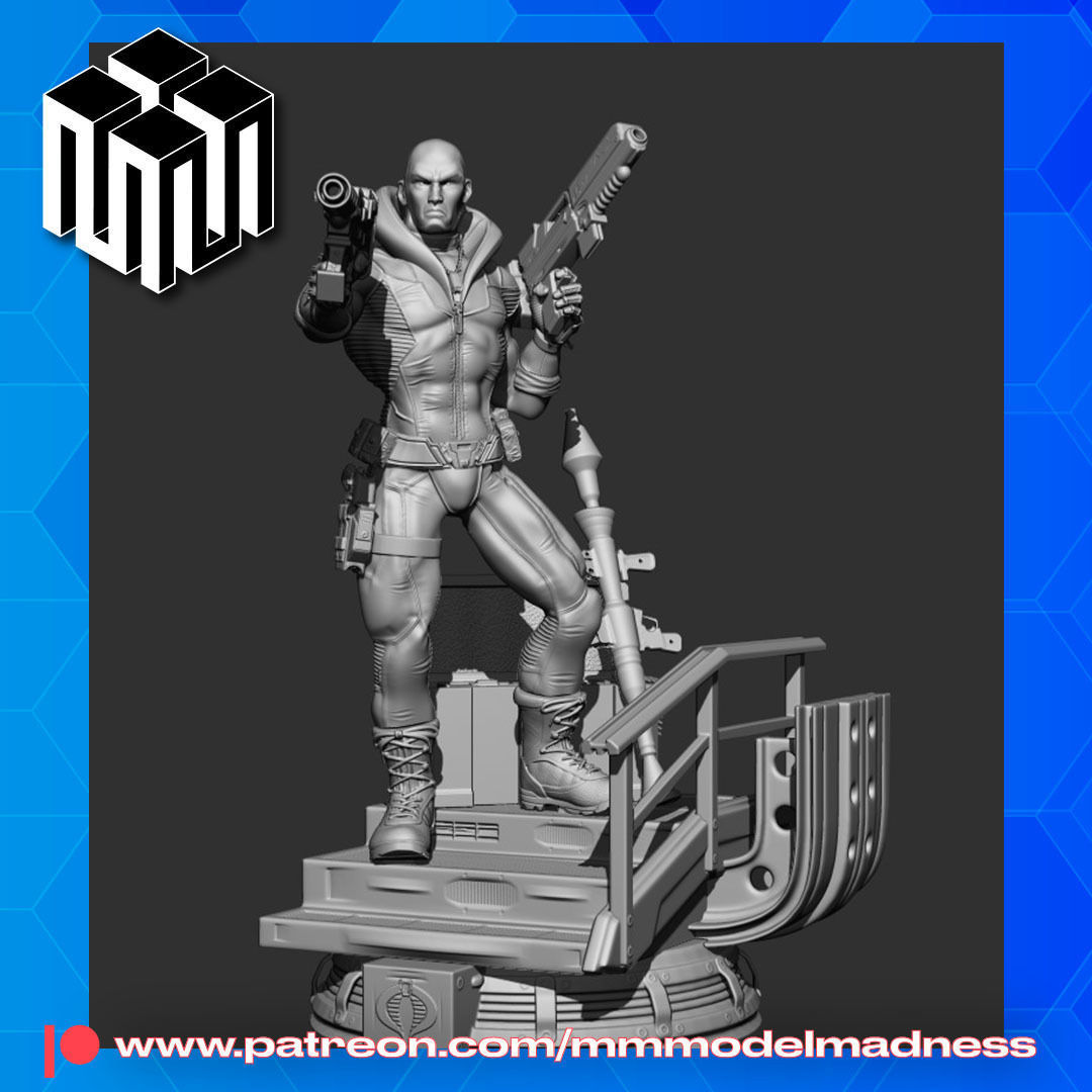 GI Joe - Destro 3D model_2