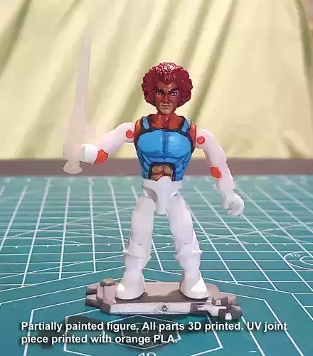 Mega Construx compatible Thundercats Lion-O figure - Custom