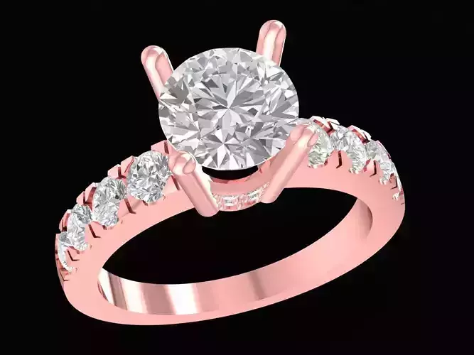 luxury diamond lady ring 3223