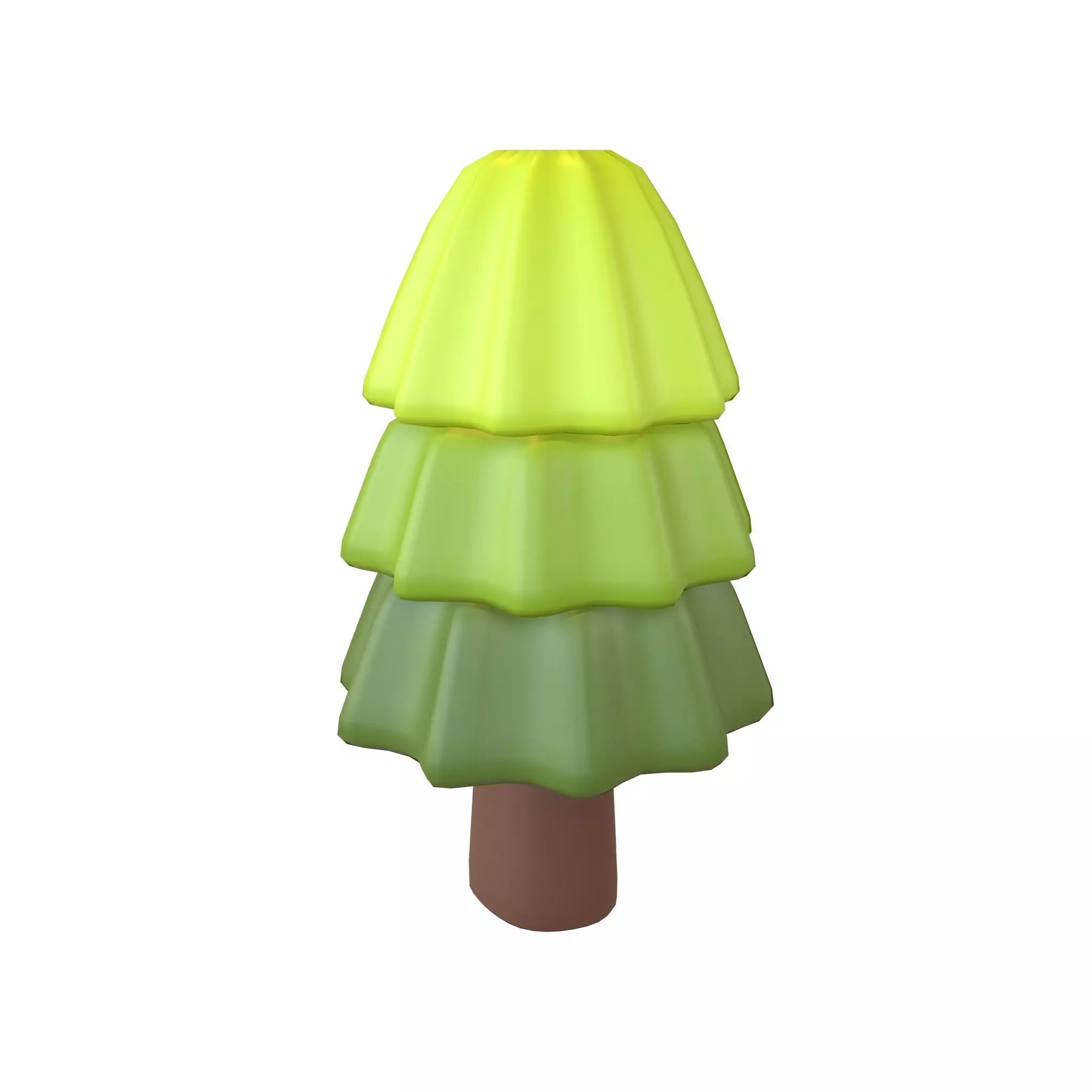 Cartoon Tree v27 001 Low-poly 3D model_0