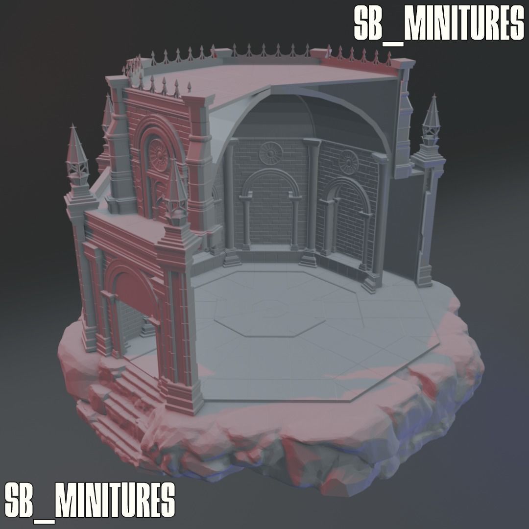 Wandering Building 3D print model_1