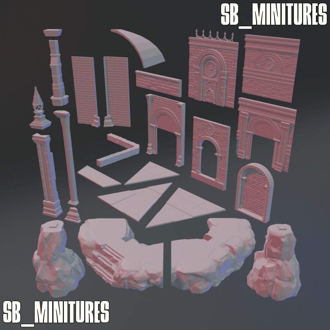 Wandering Building 3D print model_5