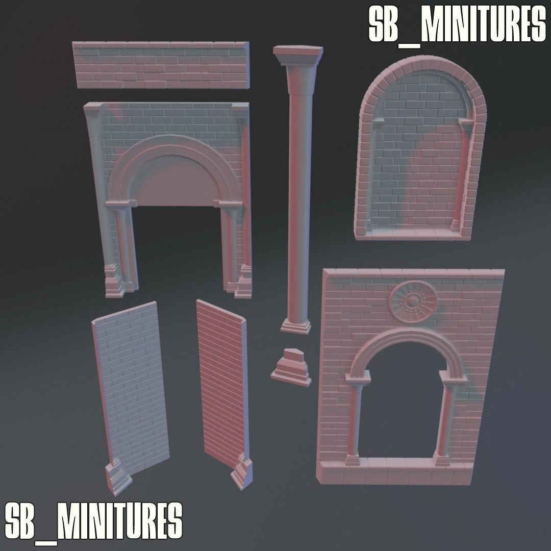 Wandering Building 3D print model_4