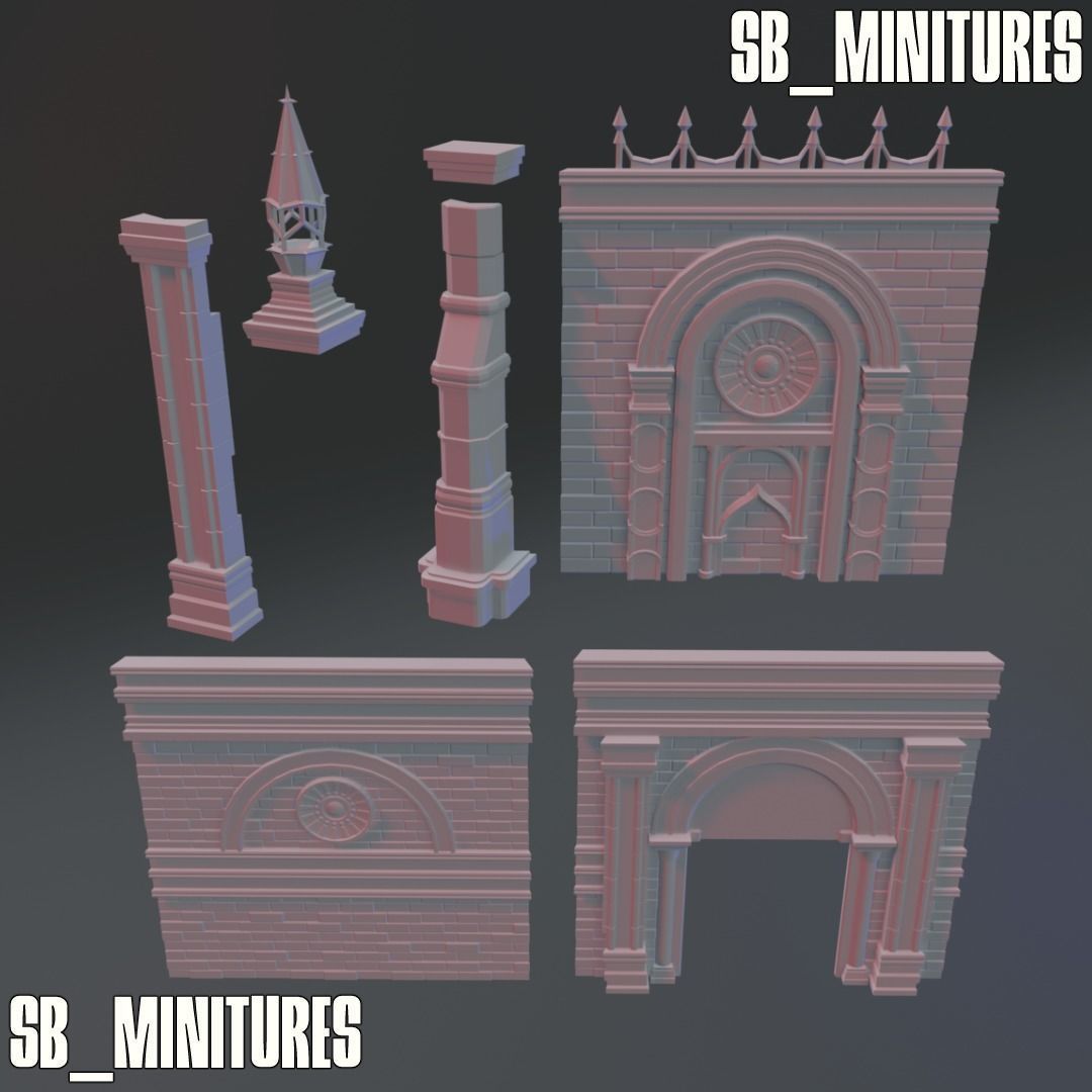 Wandering Building 3D print model_3