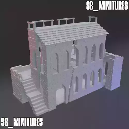 Undead Burg Building 3D print model