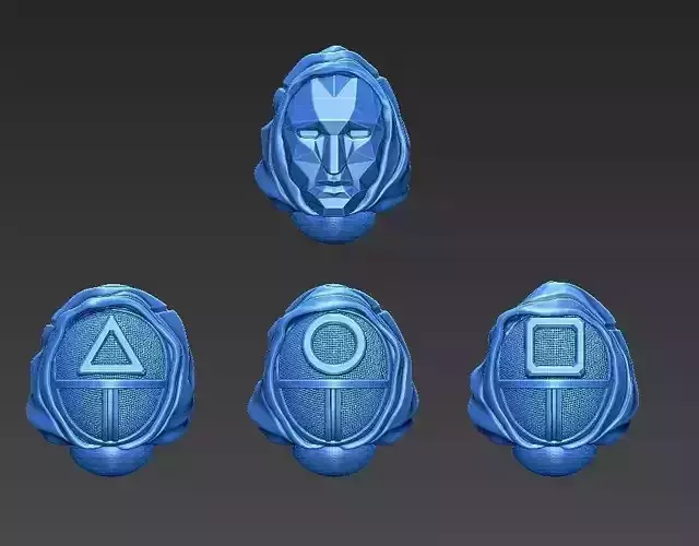 DARK ANGELS HOODED HELMET PACK SQUID GAME