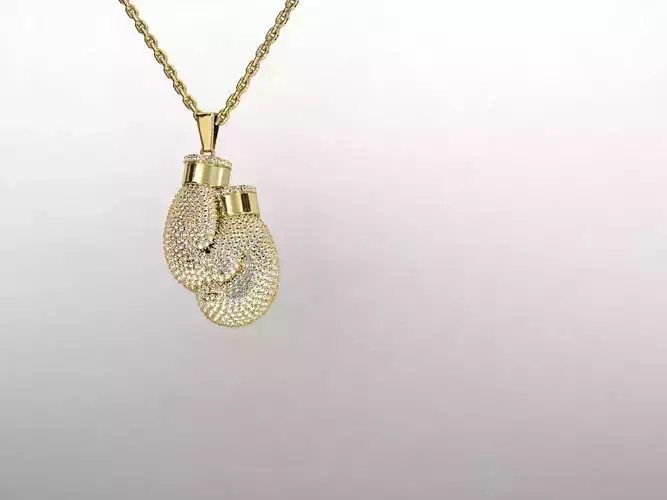 boxing necklace