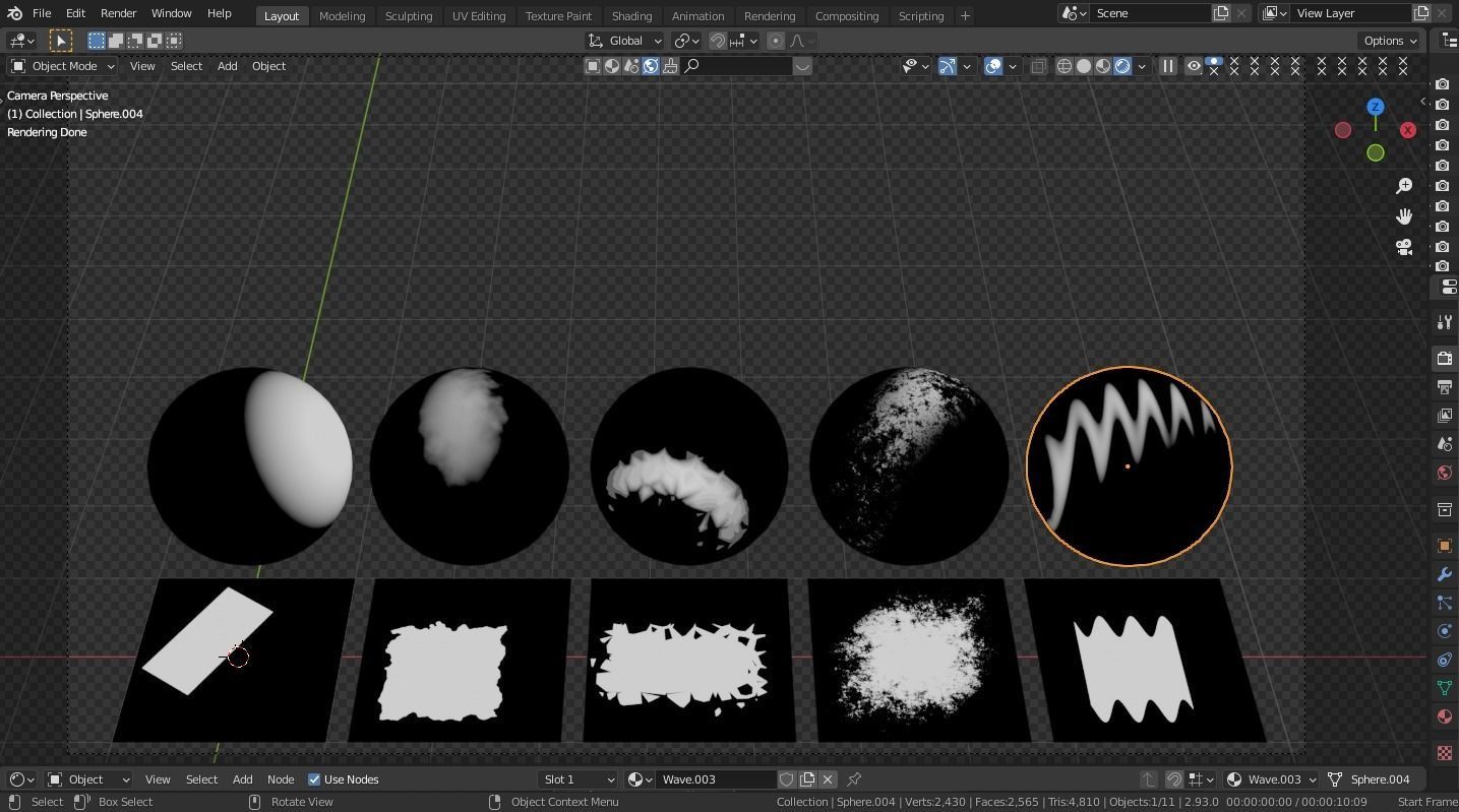Procedural Mask Groups for Blender Texture_4