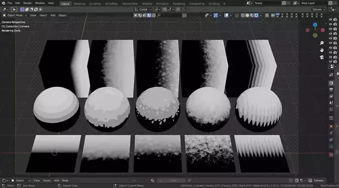 Procedural Mask Groups for Blender Texture