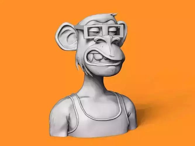 ape nft 1 3D print model
