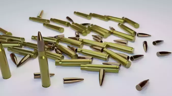 Bullet pile of bullets