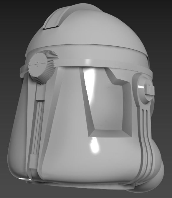 Phase 2 Clone Trooper One12 scale armor 3D Files 3D print model_4