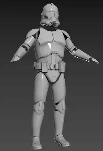 Phase 2 Clone Trooper One12 scale armor 3D Files 3D print model