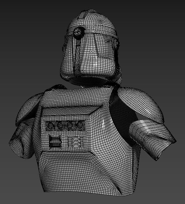 Phase 2 Clone Trooper One12 scale armor 3D Files 3D print model_6