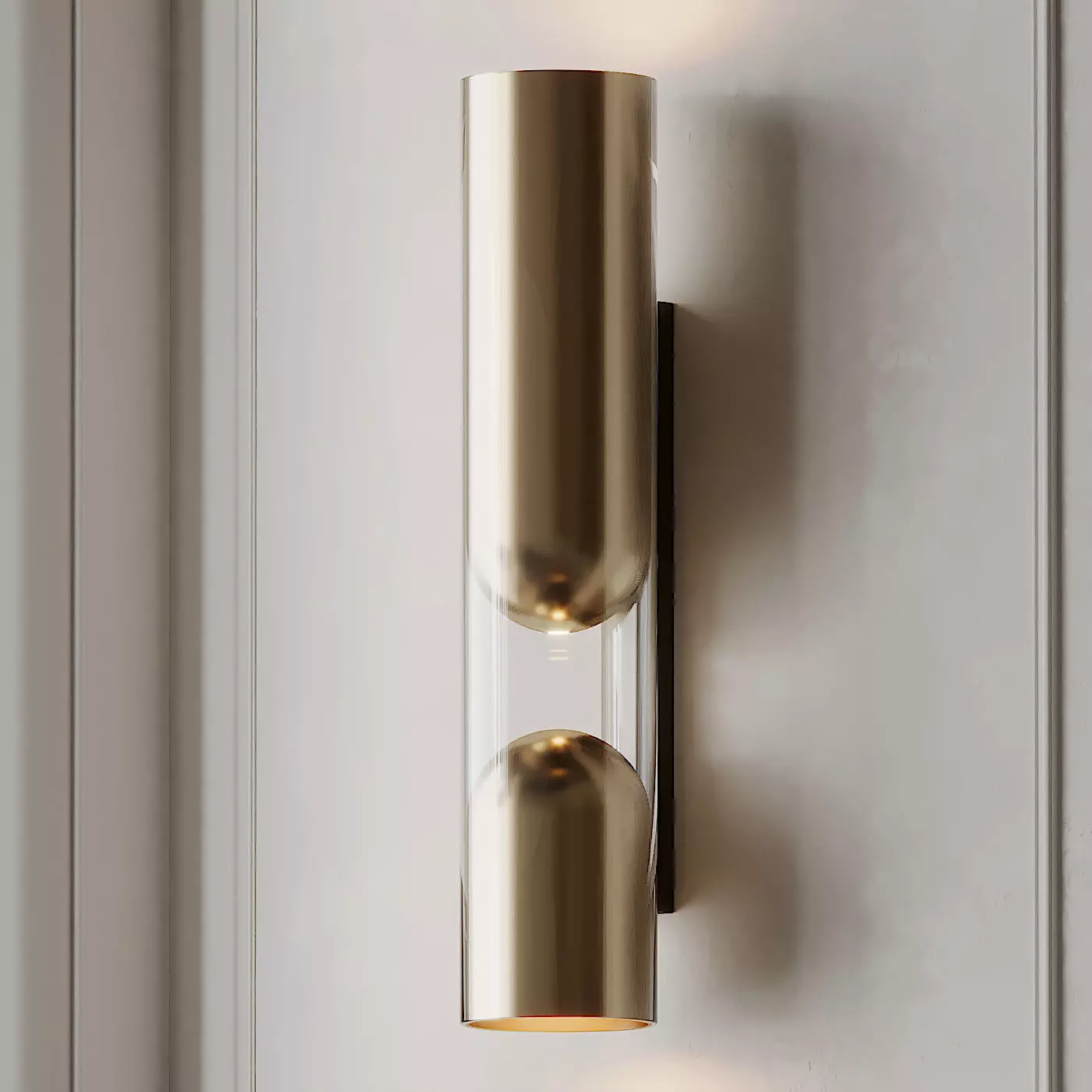 Clash Wall Sconce 3D model_0