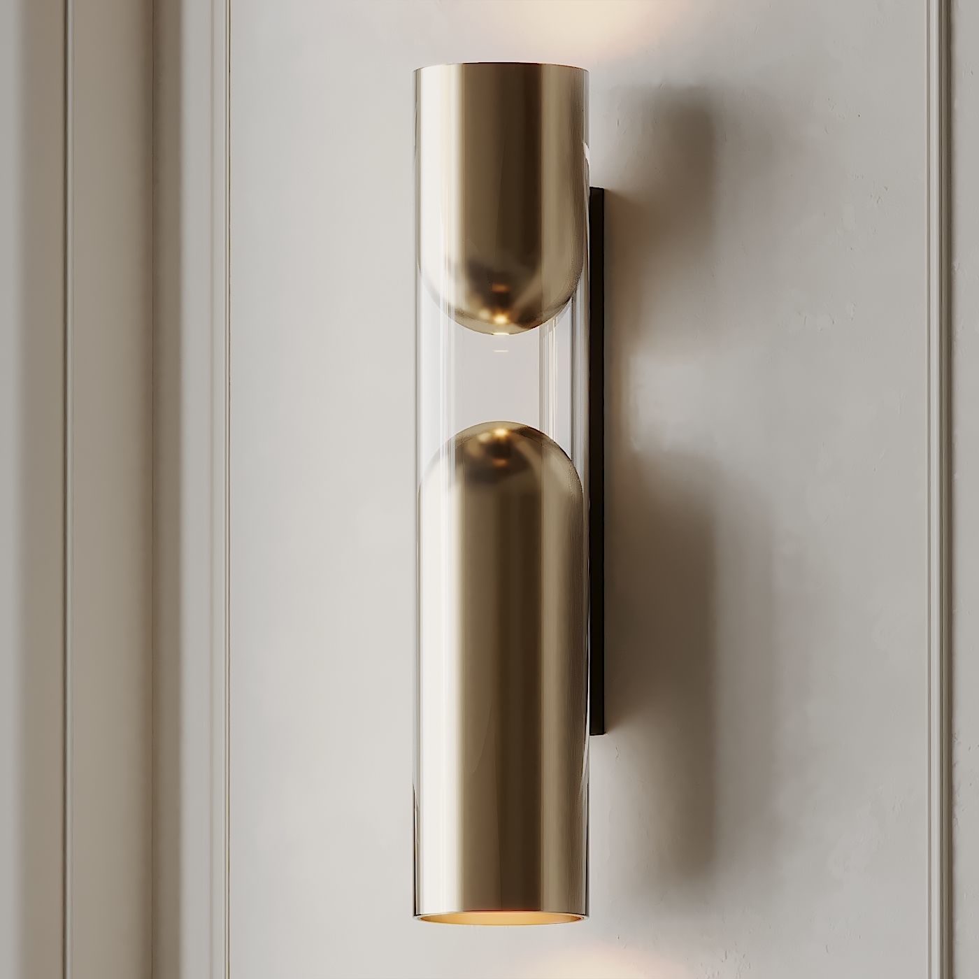 Clash Wall Sconce 3D model_1
