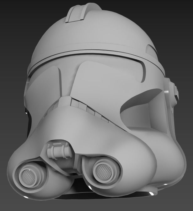 Phase 2 CT full size wearable armor STL 3d print files 3D print model_3