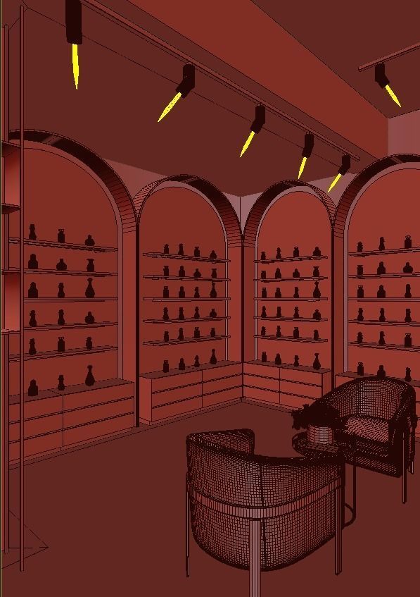 PERFUME SHOP 3D SCENE 3D model_22