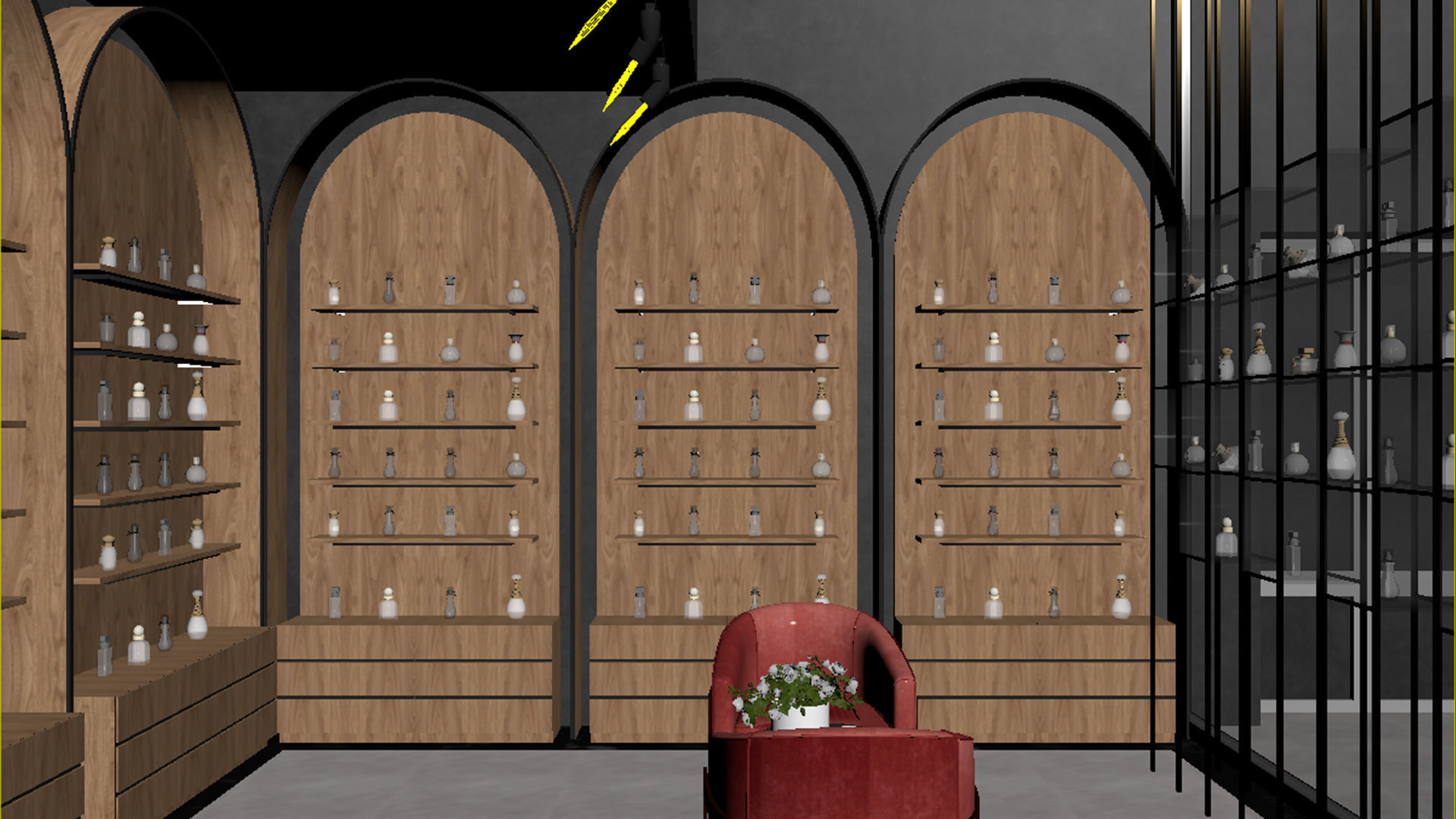 PERFUME SHOP 3D SCENE 3D model_51