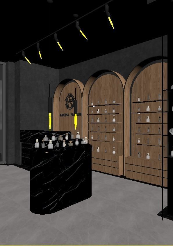 PERFUME SHOP 3D SCENE 3D model_39