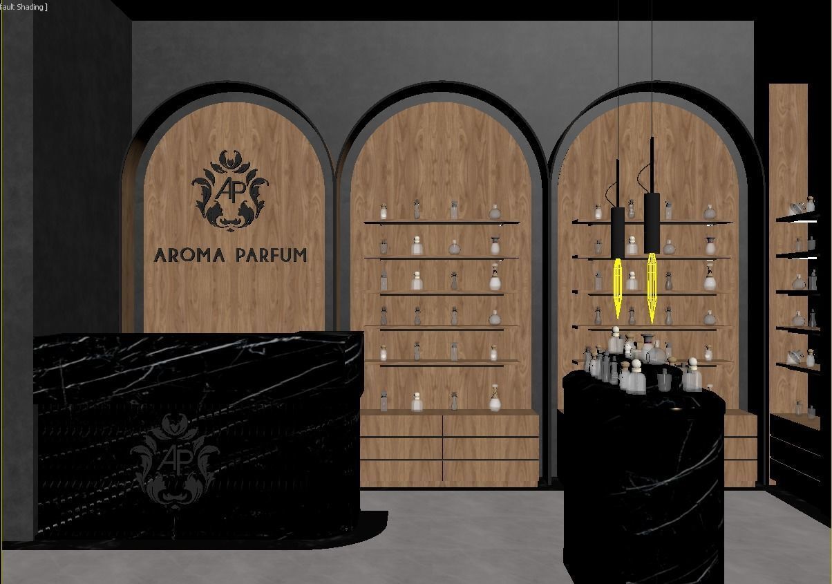 PERFUME SHOP 3D SCENE 3D model_43