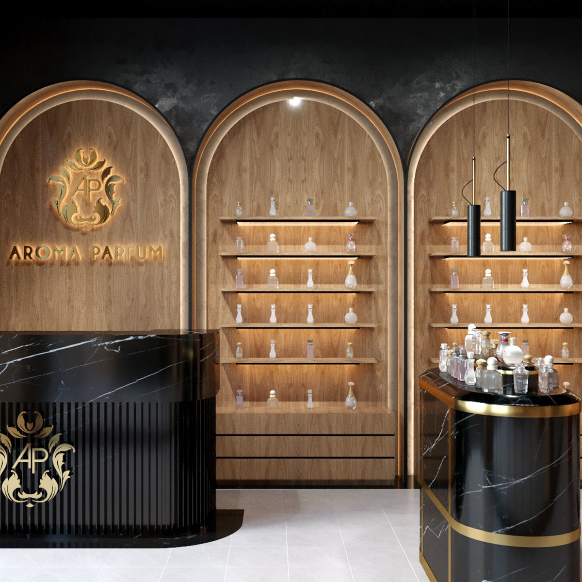 PERFUME SHOP 3D SCENE 3D model_19